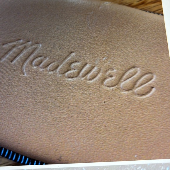 Madewell The Tracie Crisscross Slide Sandal in Snake Embossed Leather 9 - Picture 5 of 8